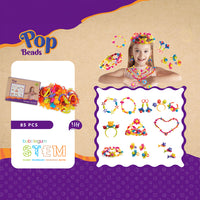 Pop Beads 85 PCS Small Box
