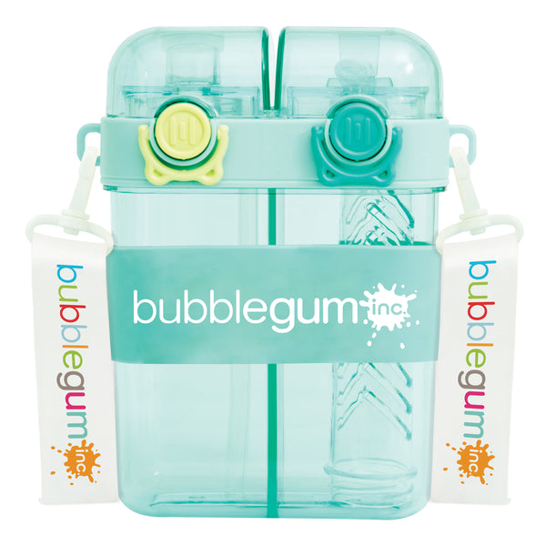 Bubblegum inc. dual-chamber water bottle