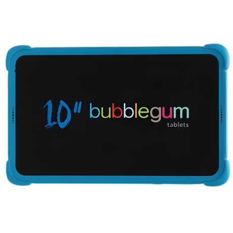 Bubblegum 10" Junior Tablet Festive Bundle - Blue
