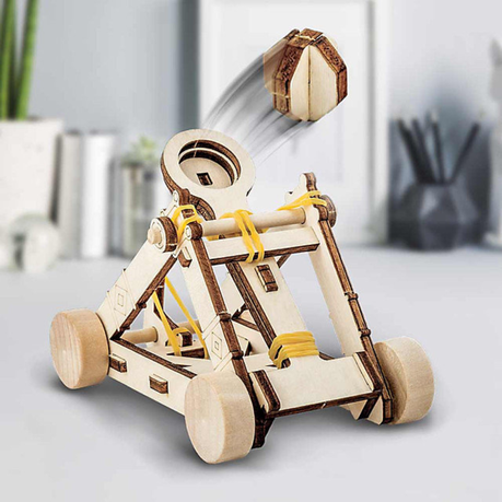Wooden Stone Cannon